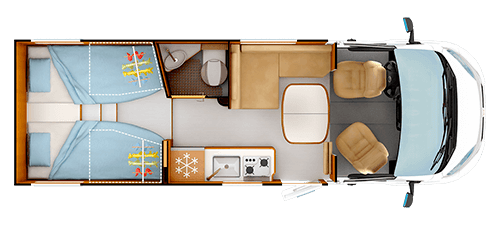 Day layout Rapido C55