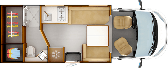 Day layout RAPIDO 606F