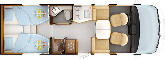 Day layout RAPIDO C66i