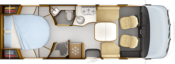 Day layout RAPIDO i96M TRUMA