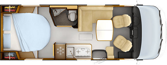 Day layout RAPIDO 850F