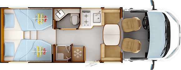 Day layout RAPIDO C66