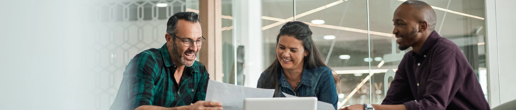 Professional team meeting